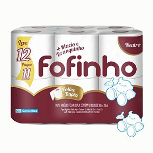 Papel Higiênico Fardo c/ 8 pacotes de 12 und - Fofinho