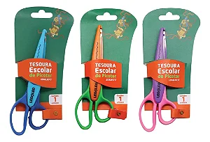 Tesoura Escolar de Picotar - Leo&Leo
