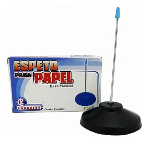 Espeto para Papel Com Base Plástica - Carbrink