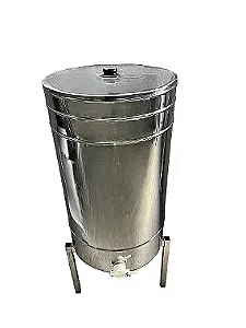 Tanque Decantação de Mel 500kg Premium Inox 304