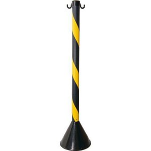 Pedestal Sinalizacao Zebrado 90cm Kteli