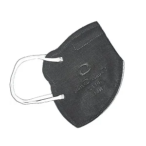 Respirador PFF2 sem Válvula Preto Super Safety CA 44241