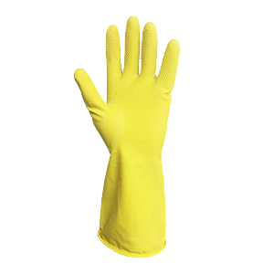 Luva de Borracha/Látex Slim Tam M Amarela Nobre Ca 41780
