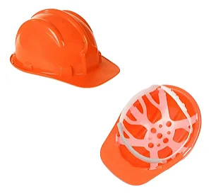 CAPACETE PLASTCOR CA 31469 LARANJA
