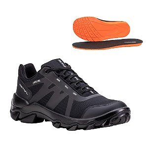 SAPATO DE SEGURANÇA HYBRID ALL BLACK HB60001S1AB - CA 47823