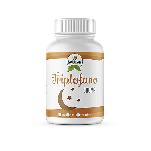 100% Natural Triptofano 500mg 100 Cápsulas Itaervas