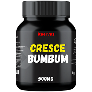 Crescer Bumbum - Aumento de Glúteos 60 Cáps 500mg Hardcore Itaervas