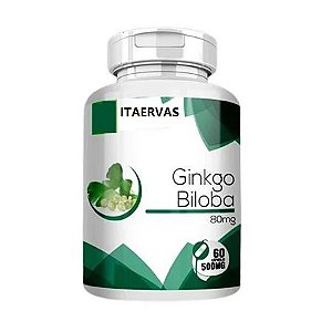 Ginkgo Biloba 500mg 120 Cáps Ginko Biloba Itaervas
