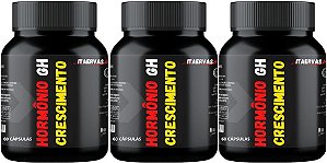 3x Super GH (Growth Hormone) Hormônio Crescimento Hardcore