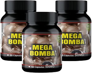 3x Mega Hipertrofia Rápido Itaervas 500mg 60 Cápsulas