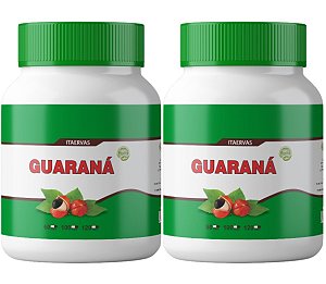 2x Guaraná em Pó 500mg Energético Natural Energia Itaervas