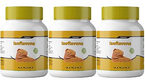 3x Isoflavona 650mg 100 Cápsulas Itaervas