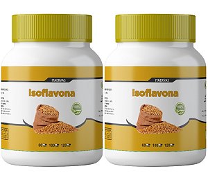 2x Isoflavona 650mg 100 Cápsulas Itaervas