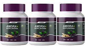 3x Amora com Isoflavona 500mg 100 Cápsulas Itaervas