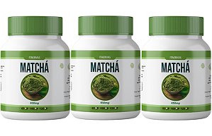3x Seca Barriga Matchá 500mg 120 Cápsulas Itaervas