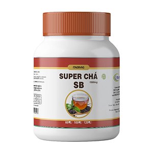Super Chá Seca Barriga 500mg 120 Cápsulas Itaervas