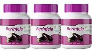 3x Farinha de Berinjela 500mg 120 Cápsulas Itaervas