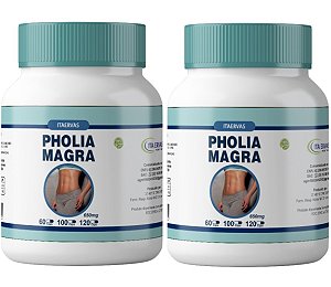 2x Pholia Negra 500mg 120 Cápsulas Itaervas
