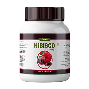 Hibisco Emagrecedor Natural 500mg 120 Cápsulas Itaervas