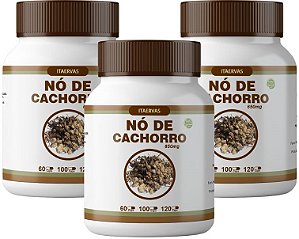 3x Nó de Cachorro Estimulante 650mg Original Itaervas