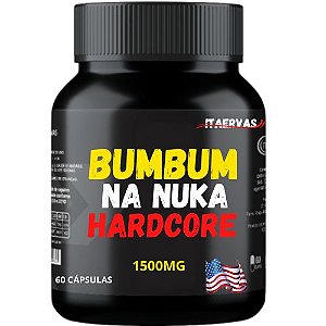 Bumbum Na Nuca Hardcore 1500mg Massa Muscular Hipertrofia