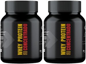 2x Whey Protein Concentrado 120 Cáps 1500mg Itaervas Proteína Massa Muscular