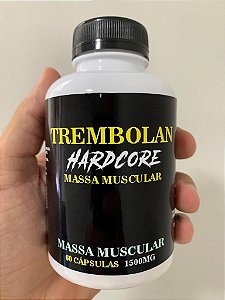 Ganho de Massa Trem-Bolan Hardcore 60 Cápsulas 1500mg PREMIUM Hipertrofia Muscular Itaervas