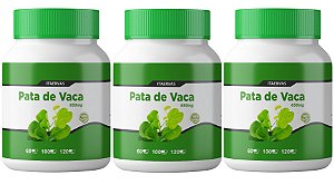 3x Pata de Vaca 500mg 100 Cápsulas Itaervas