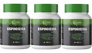 3x Espinheira Santa 500mg 120 Cápsulas Itaervas
