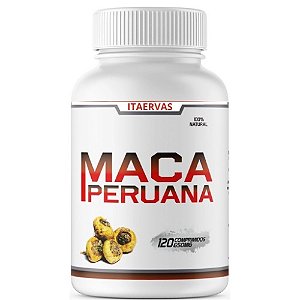 Maca Peruana 650mg 120 Cápsulas Itaervas