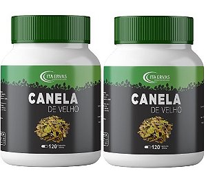 2x Canela de Velho 500mg 120 Cápsulas Itaervas