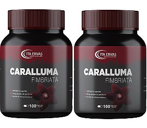 2x Caralluma Fimbriata 500mg 120 Cápsulas Itaervas