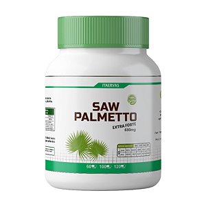 Saw Pawmetto 650mg Extra Forte 120 Cápsulas Itaervas