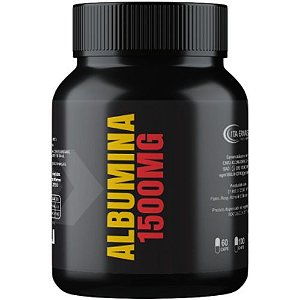 Albumina 1500mg Proteína Pura 120 Cáps Itaervas