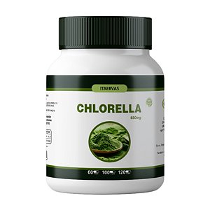 Chorella 650mg 100 Cápsulas Original Itaervas