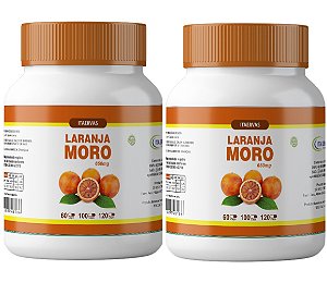 2x Morosil Laranja Moro 650mg 100 Cápsulas Original Itaervas