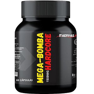Mega Bomb Hardcore Massa Muscular 1500mg Itaervas