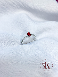 Anel Encanto - Vermelho