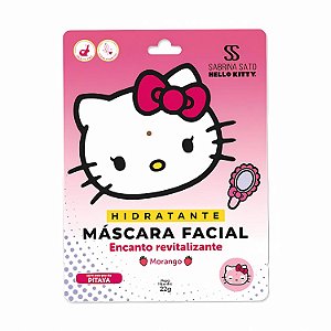 Máscara Facial Hidratante Morango Sabrina Sato Hello Kitty