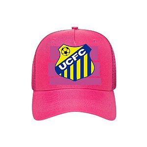 Boné telado União Central Pink