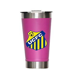 Copo térmico União Central 473ml Rosa/Pink União Central