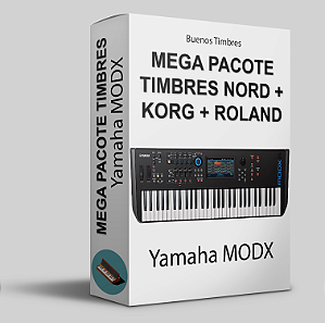 Mega pacote de Timbres Nord + Korg + Roland para Yamaha MODX