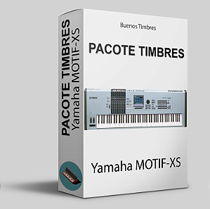 Pacote de Timbres para Yamaha MOTIF-XS e MOTIF-XF