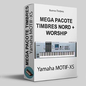 Mega pacote de timbres Nord + Worship para Yamaha MOTIF-XS