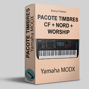 Pacote de timbres CF + Nord + Worship para Yamaha MODX, MODX+, Montage e Montage M