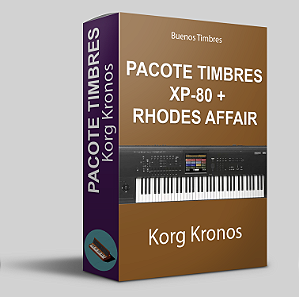Pacote de timbres XP-80 + Rhodes Affair para Korg Kronos