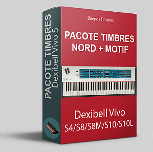 Pacote de timbres Nord Pianos + Motif para os teclados Dexibell Vivo S