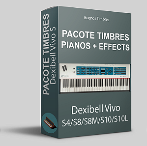 Pacote de timbres Pianos + Effects para os teclados Dexibell Vivo S