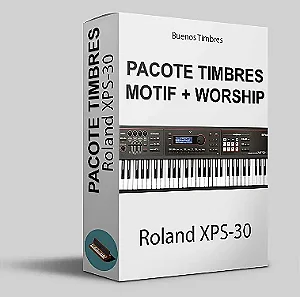 Pacote de timbres Motif + Worship para Roland XPS-30 e JUNO-DS