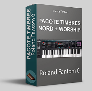 Pacote de timbres Nord + Worship para Roland Fantom 0
